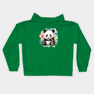 panda bear Kids Hoodie